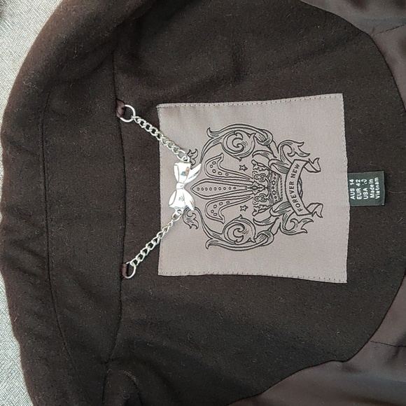 FOREVER NEW   3/4 length duffel coat - Picture 9 of 10